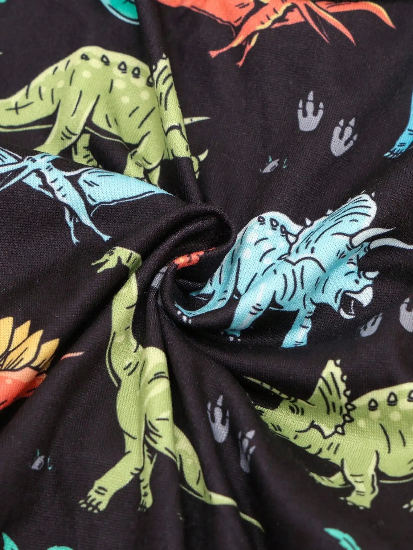 Cute Dinosaur Print Small Dog Pajamas | Stretchy Summer Onesies