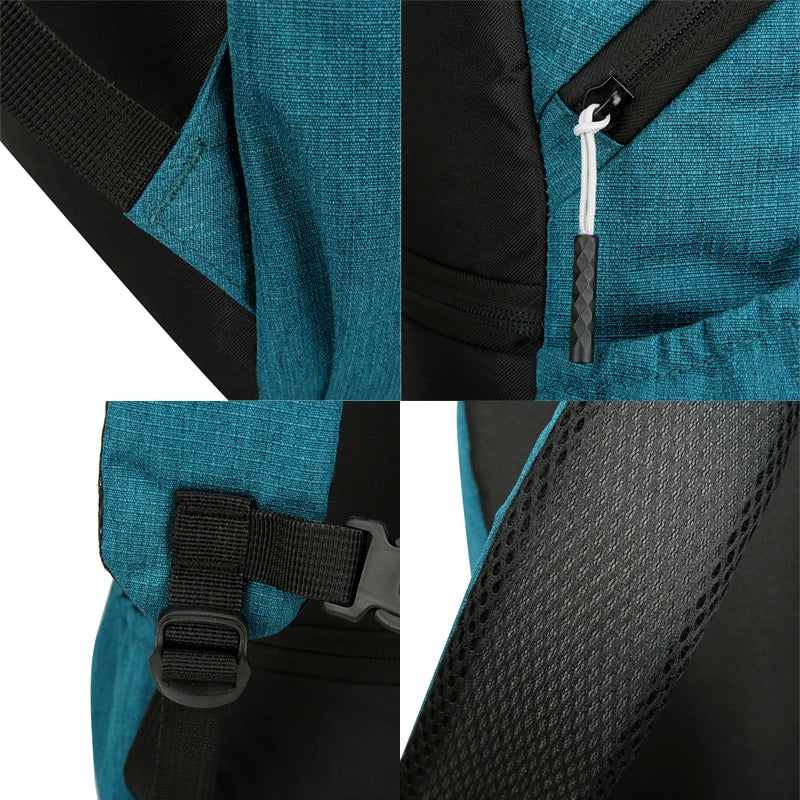 Lightweight Solid-Color Backpacks for Outdoor & School Use