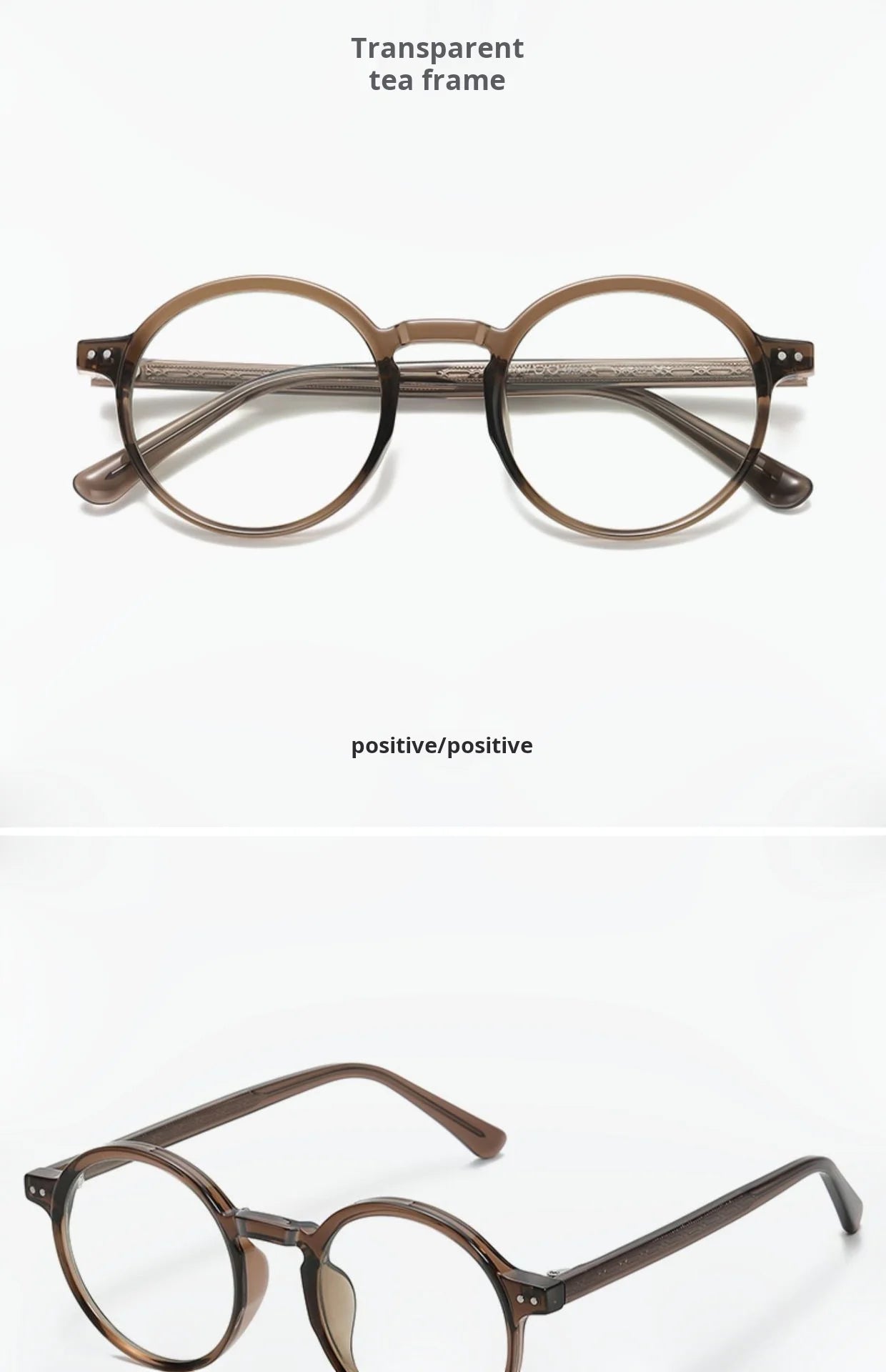 Retro Round Prescription Glasses for Stylish Vision Enhancement