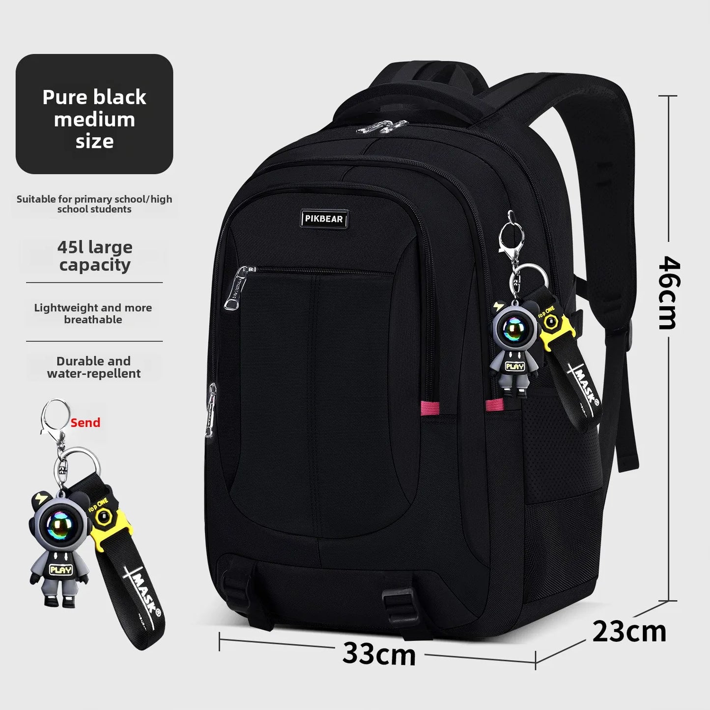 Camouflage School Backpack for Teens | Waterproof Student Bag