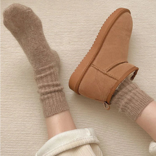 Women's Cashmere Wool Winter Socks | Cozy Thermal Warmth
