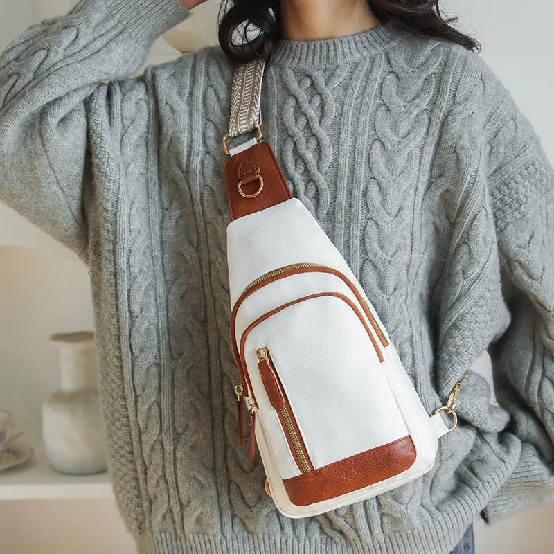 Large Capacity PU Women's Crossbody Bag | Stylish and Versatile