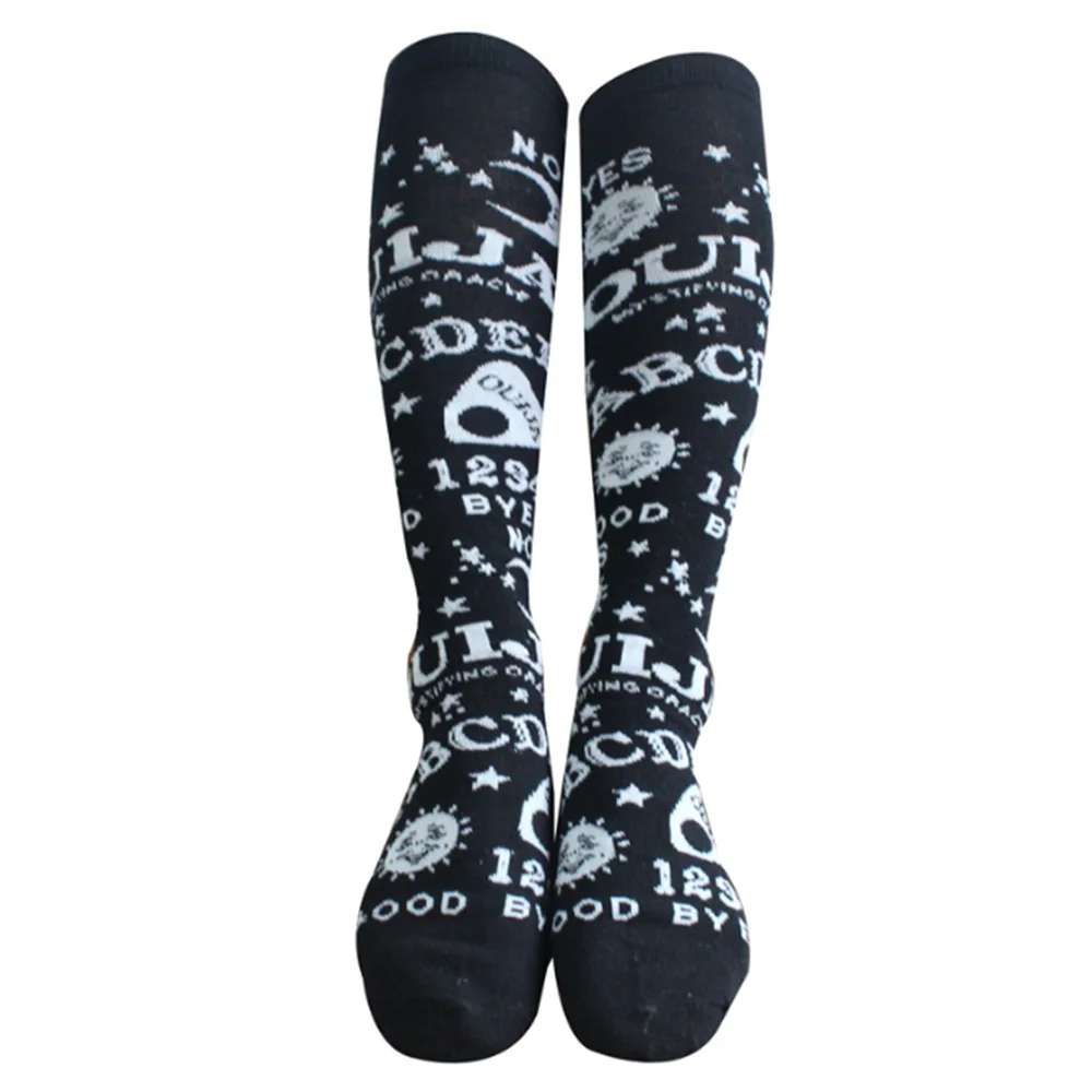 Women's Soft Knee-High Socks | Stylish Harajuku Goth & Punk Fashion