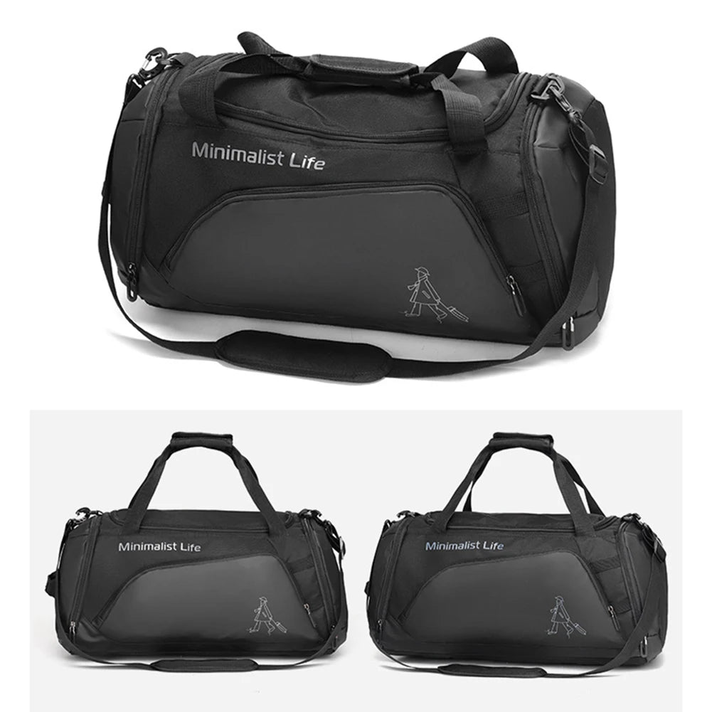 Waterproof Nylon Gym Bag | Perfect for Fitness & Travel