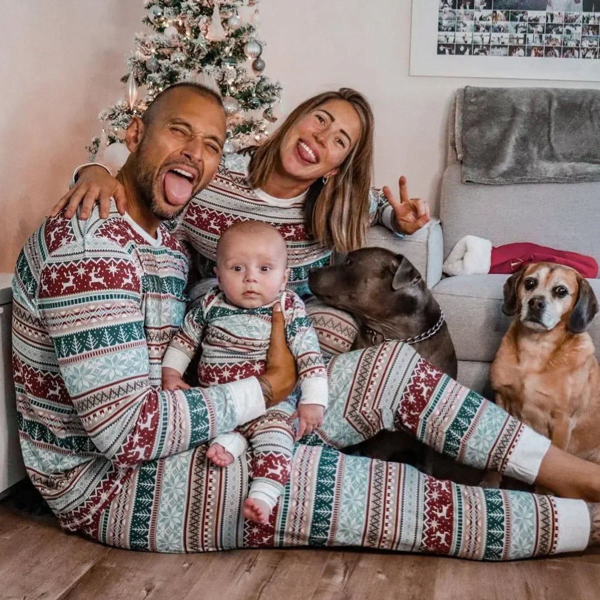 Matching Family Christmas Pajamas Set | Festive Holiday Sleepwear