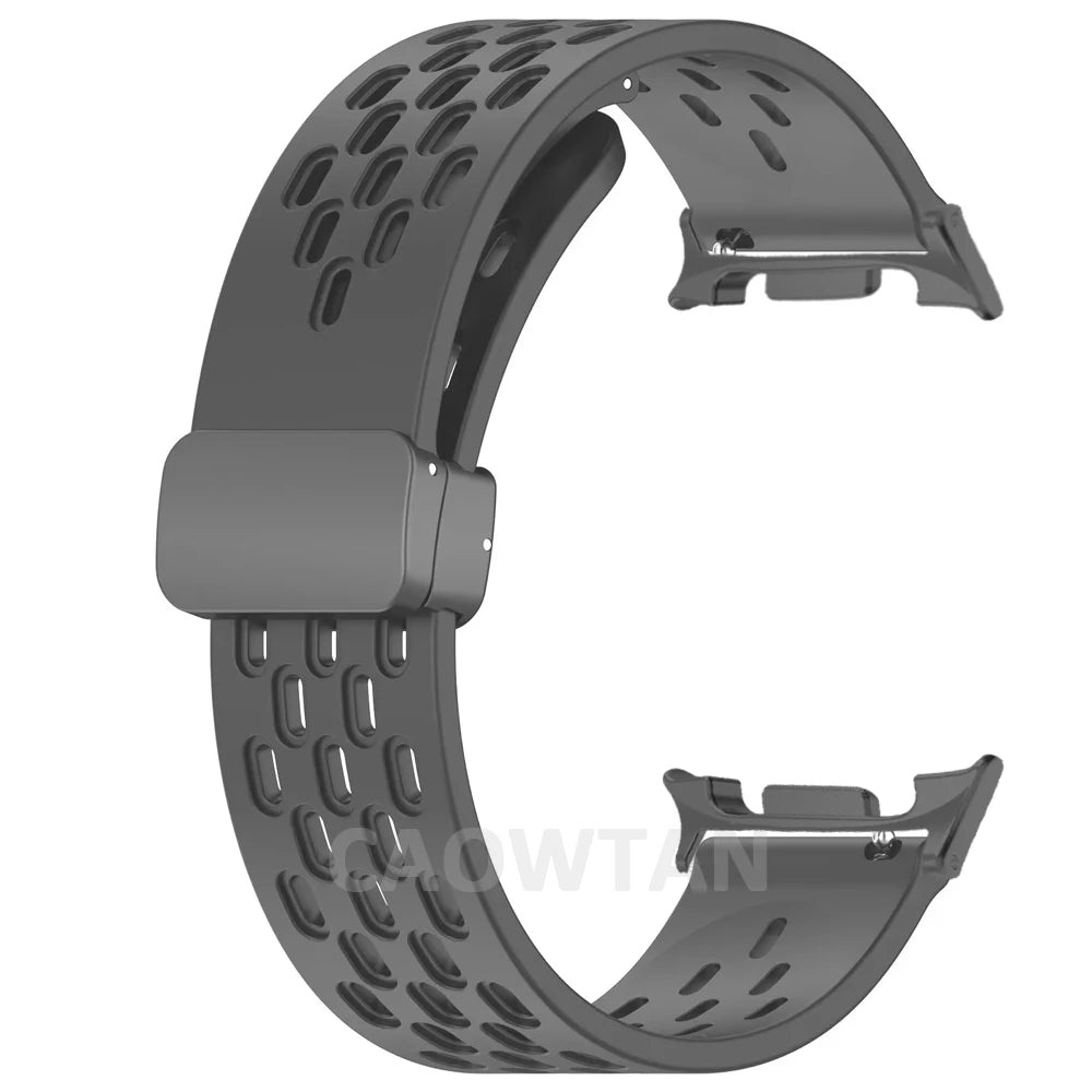 Breathable Sports Silicone Strap for Galaxy Watch | Magnetic Clasp