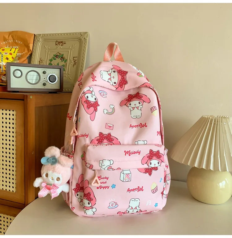 Kawaii Anime Girl Backpack | Large Capacity Student Bag