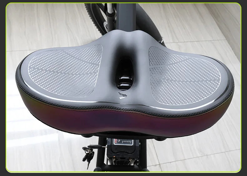 Comfortable Bicycle Saddle for Folding Electric Bikes