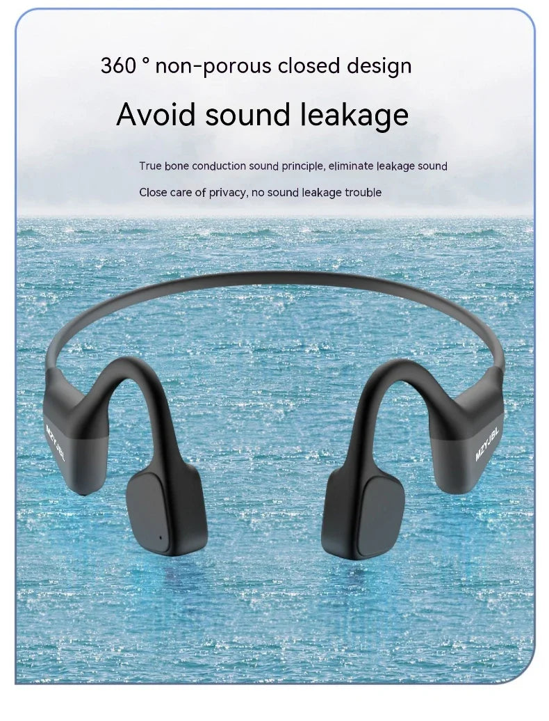 Bone Conduction Wireless Headphones | HiFi Sound Sport Earbuds