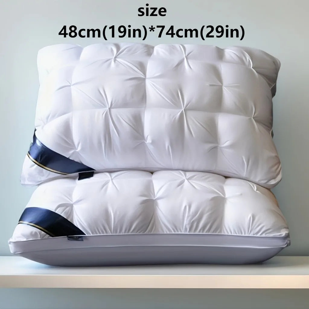 Comfortable Cervical Pillow | Elegant Twisted Flower Design