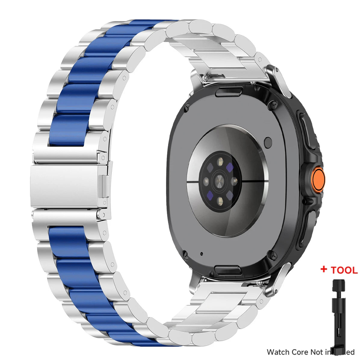 Premium Stainless Steel Watch Strap for Versatile Styles