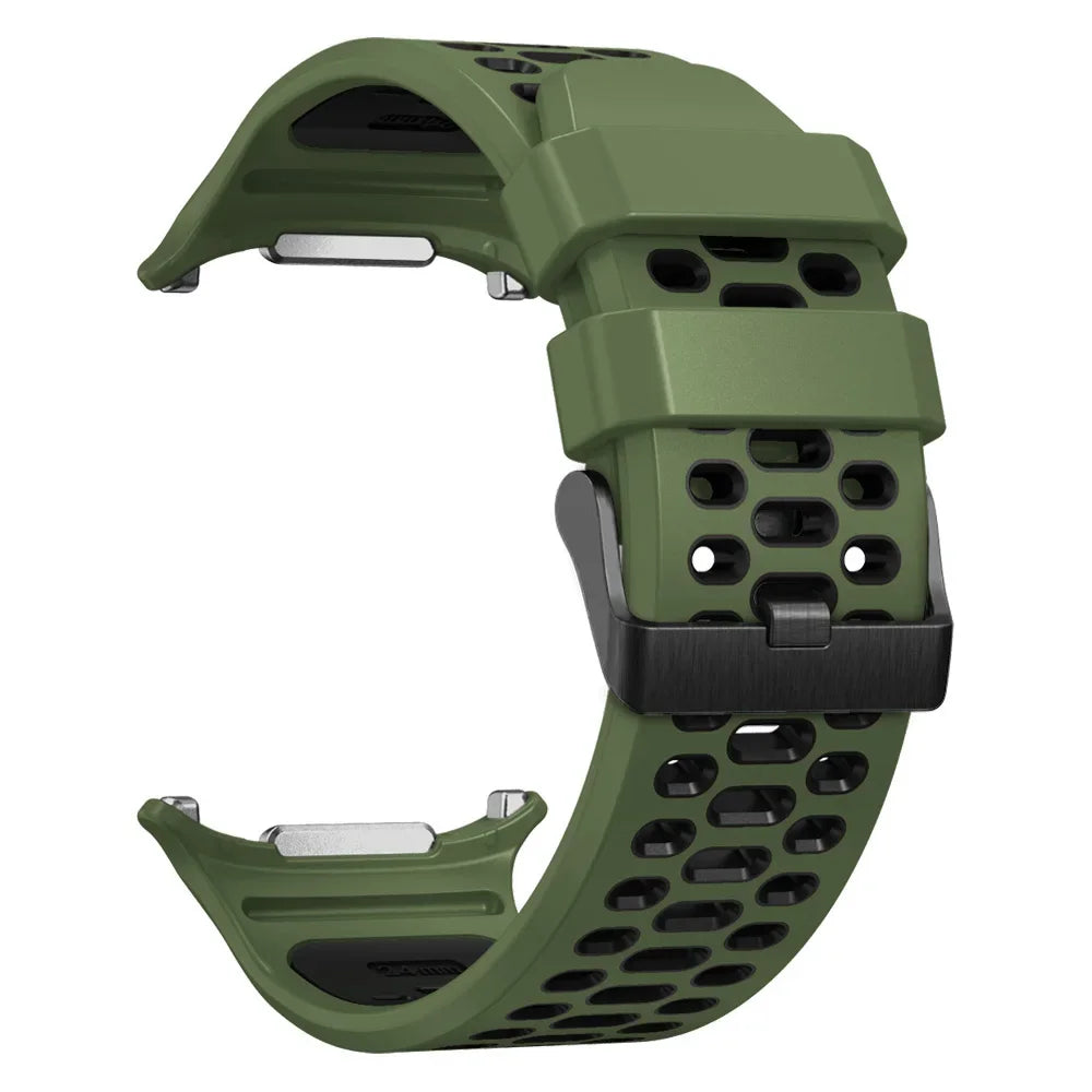 Silicone Breathable Band for Sports Watches | Comfortable Strap