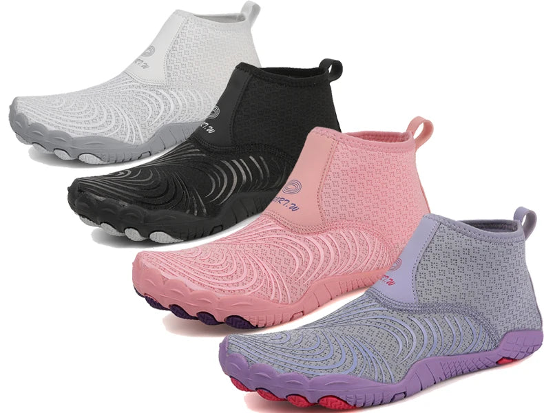 High Top Water Shoes | Versatile Diving, Swimming & Yoga Footwear