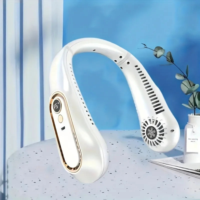 Hands-Free Bladeless Neck Fan | Portable USB Rechargeable Mini Fan
