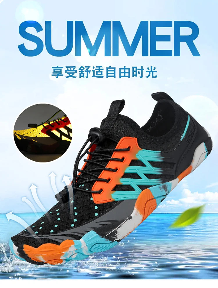 Five Finger Creeper Beach Shoes | Lightweight Water Wading Footwear