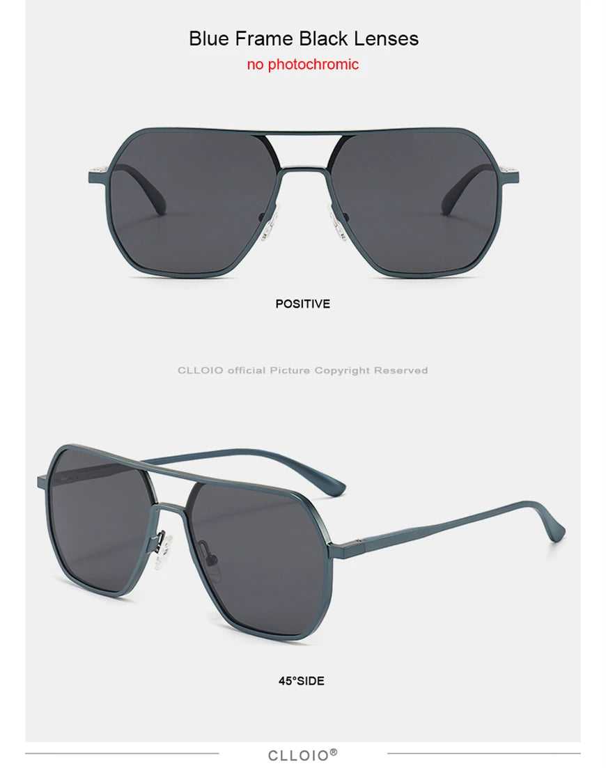 Fashionable Photochromic Polarized Sunglasses for Men & Women