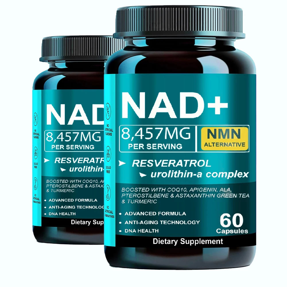 Liposomal NAD+ Supplement for Energy, Focus & Anti-Aging Support