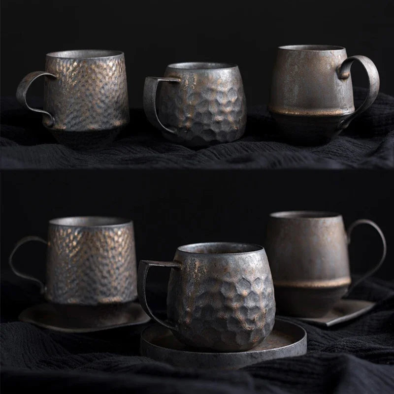 Vintage Ceramic Tea Mugs | Elegant Drinkware for Tea & Coffee