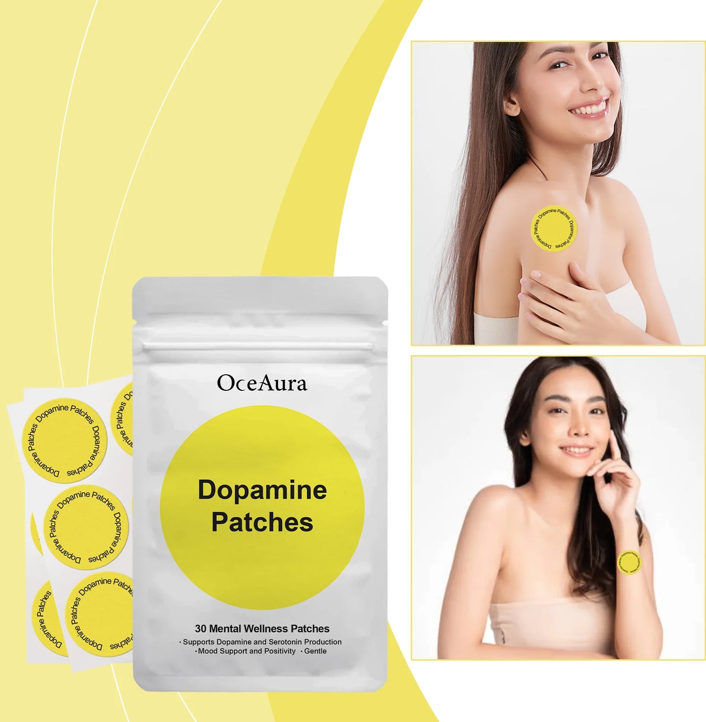 Vitality Boost Body Patches for All-Day Energy & Immune Support