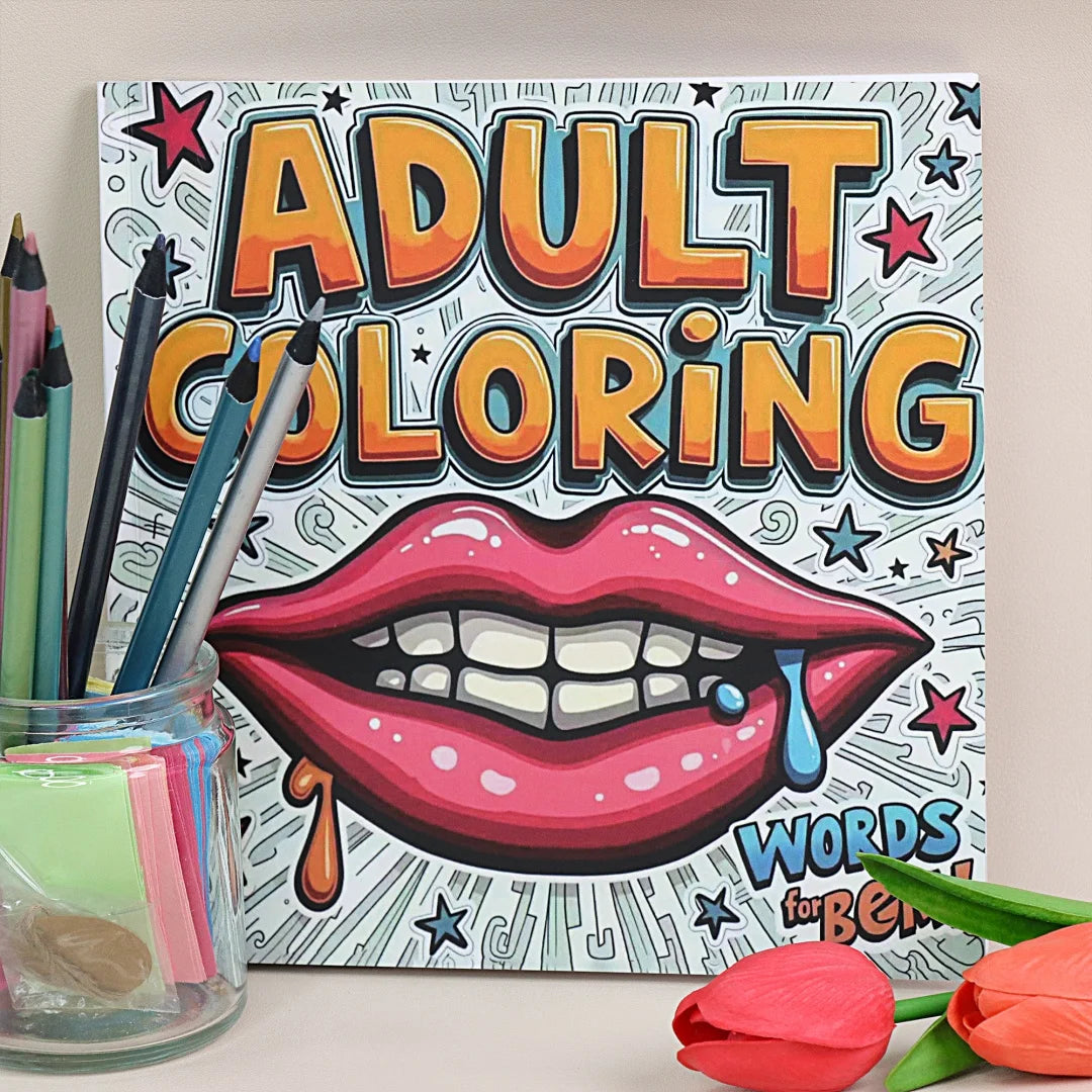 Funny Graffiti Mandala Coloring Book | Relaxing Gift for All Ages
