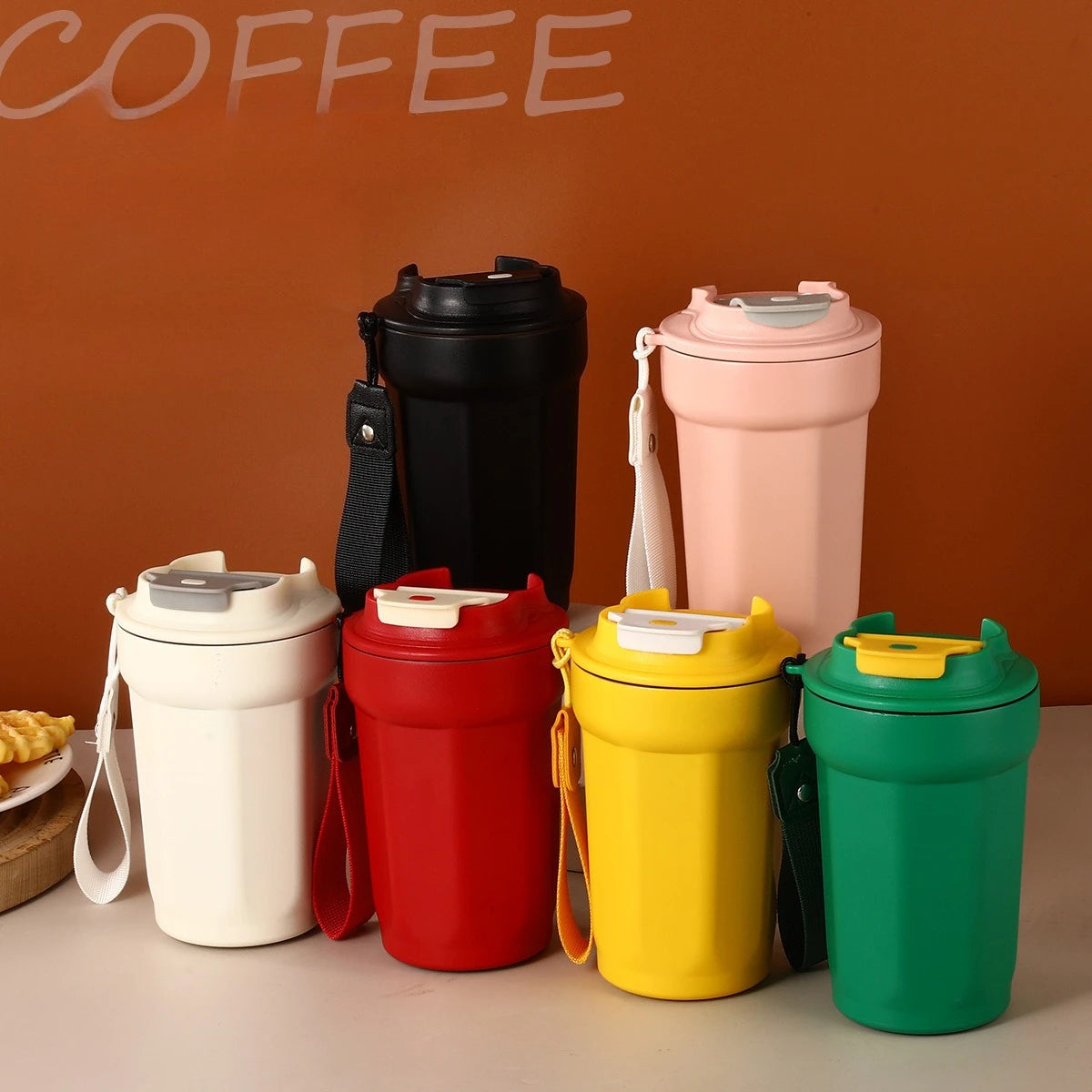 Vacuum Insulated Travel Mug | Smart Temp Display for Hot & Cold Drinks