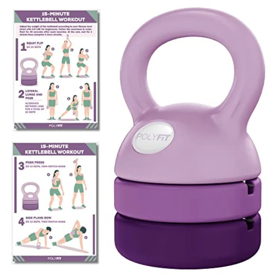 Adjustable Kettlebell Set for Home Fitness | Versatile Weight Training