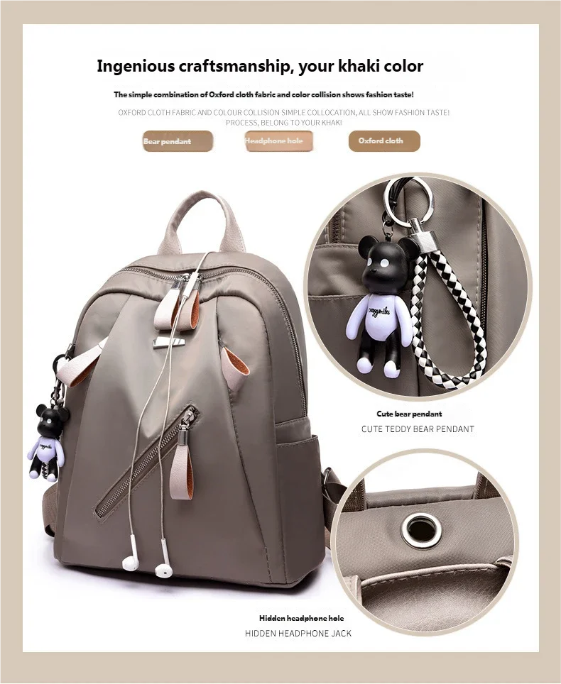 Trendy Anti-Theft Women's Backpack | Stylish & Durable Design