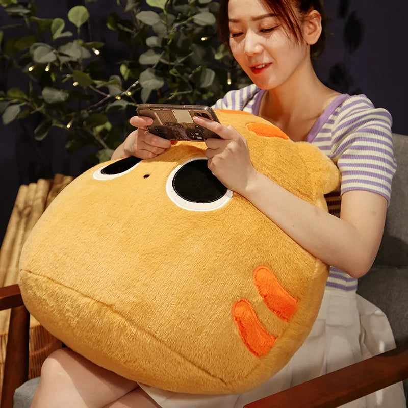 Kawaii Siamese Cat Plush Toy | Long Oblong Nap Pillow for Kids