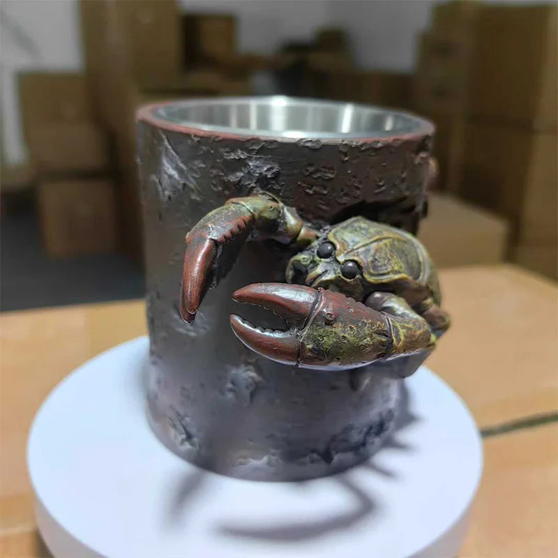 Creative 3D Scorpion Monster Mug with Unique Tail Handle