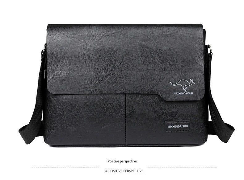 Stylish PU Leather Business Shoulder Bag | Ideal for Professionals