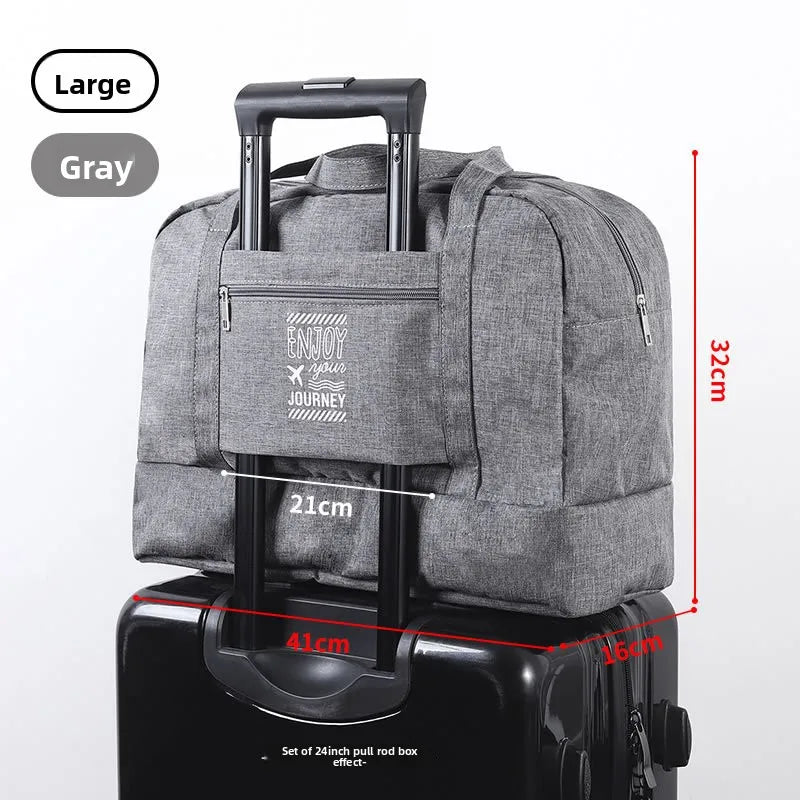 Double-Layer Waterproof Travel Bag for Gym & Swimming