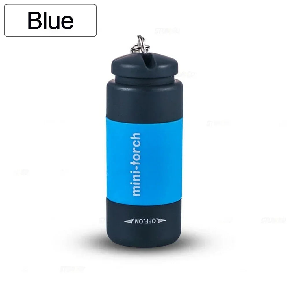 Waterproof Mini Keychain Flashlight | USB Rechargeable LED Light