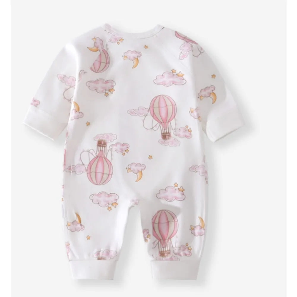Newborn Baby Cotton Cartoon Romper | Soft & Cute Bodysuit