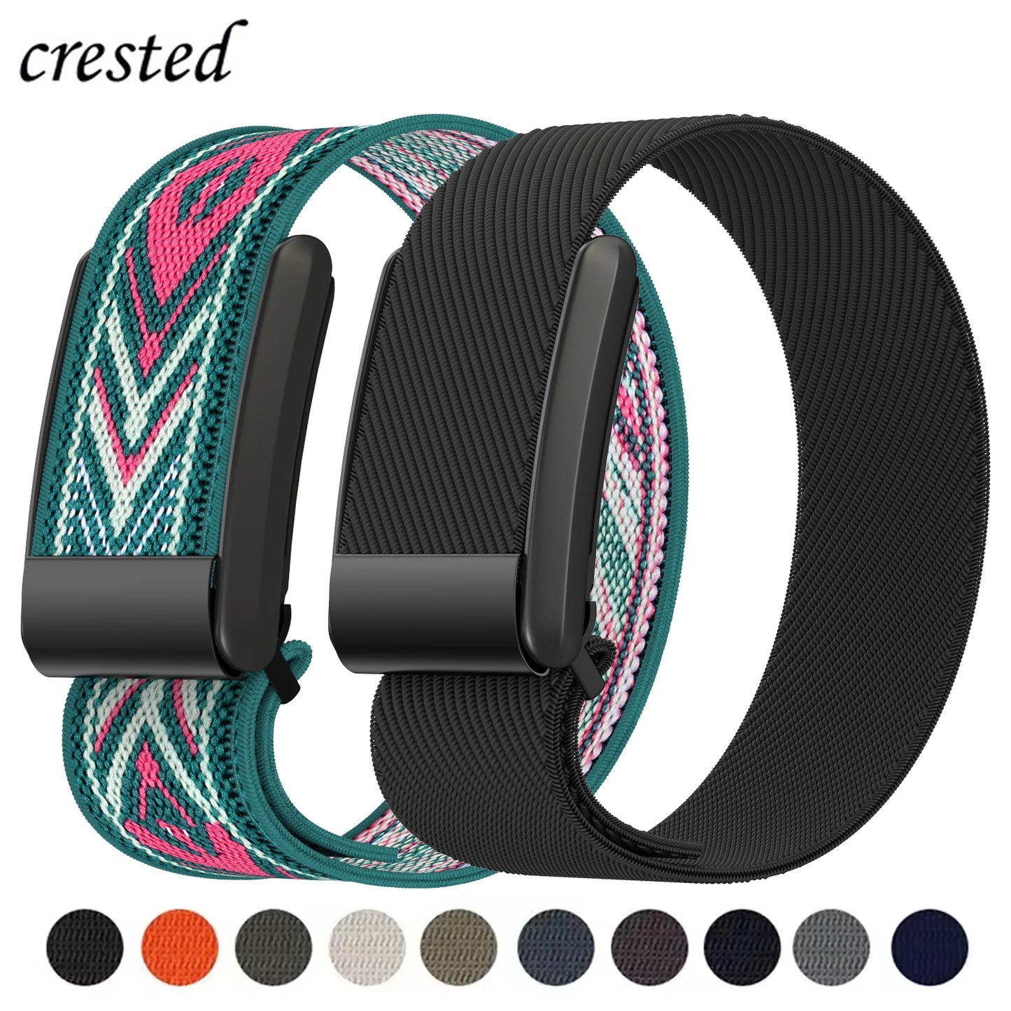 Elastic Nylon Straps for Whoop Bands | Stylish Replacement Bracelet