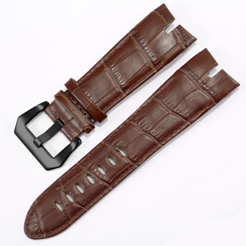Premium Genuine Cowhide Leather Watch Strap | 26mm Replacement Band