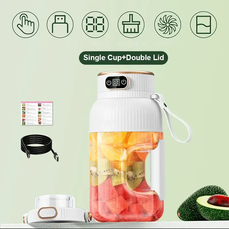 Portable Multifunctional Juicer Cup | USB Fruit Mixer