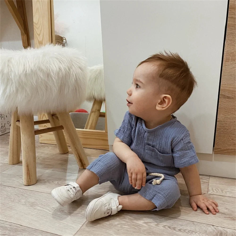 Cotton Infant Outfit Set | Soft Clothes for Newborns & Toddlers