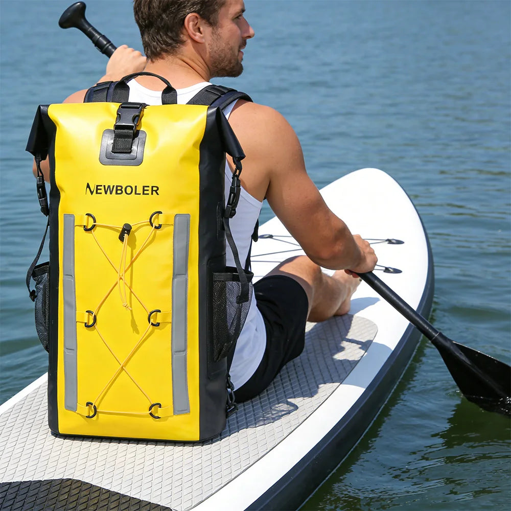 Waterproof Kayak Dry Bag | Large Swimming Backpack for Adventure