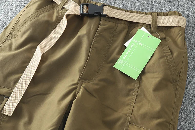Waterproof Windproof Fleece-Lined Outdoor Pants for Men