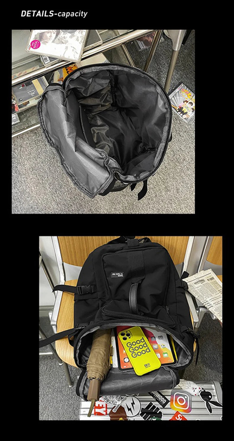 Large Waterproof Travel Shoulder Bag | Durable Versatile Backpack