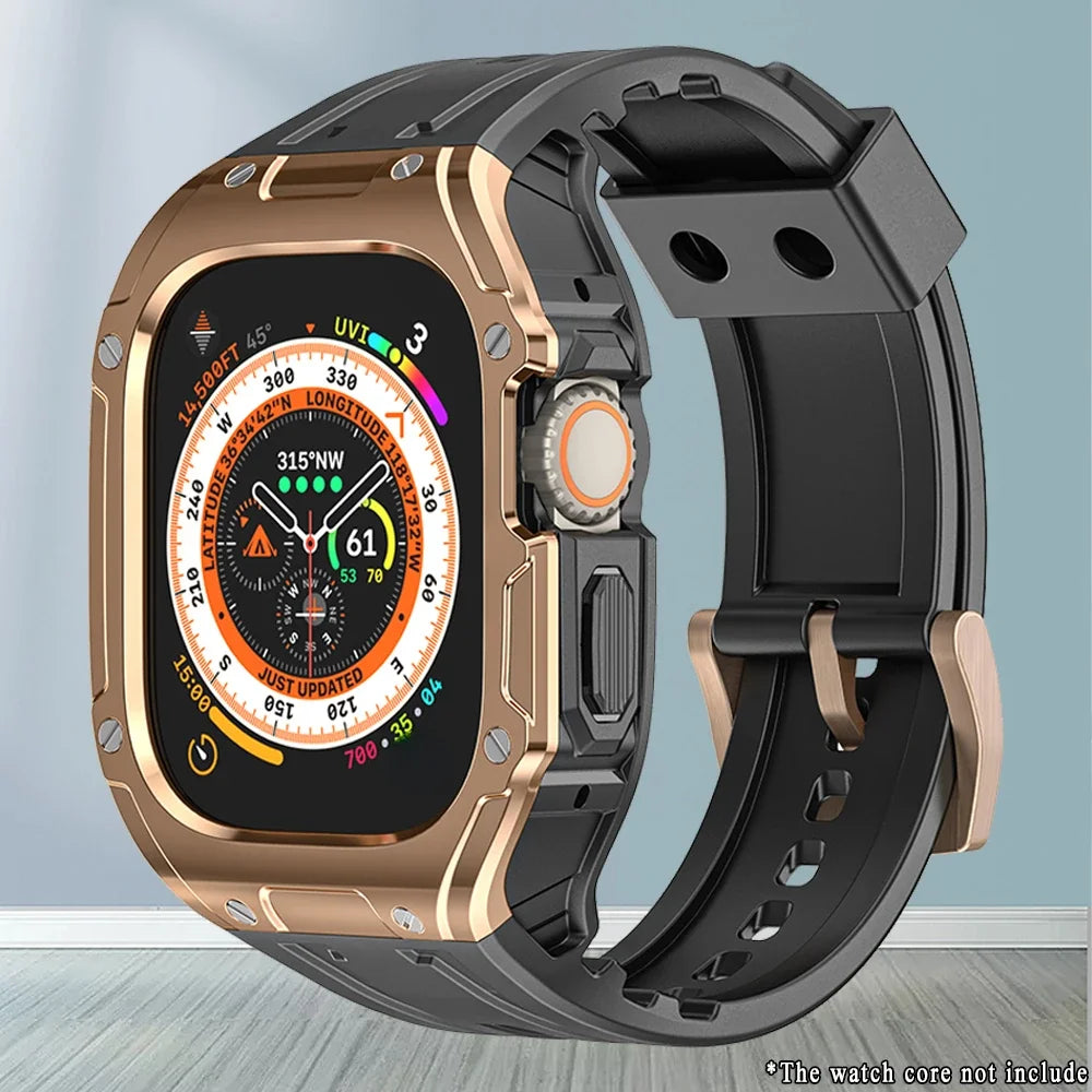 TPU Case and Sport Rubber Strap for 49mm Smartwatch | Durable & Stylish