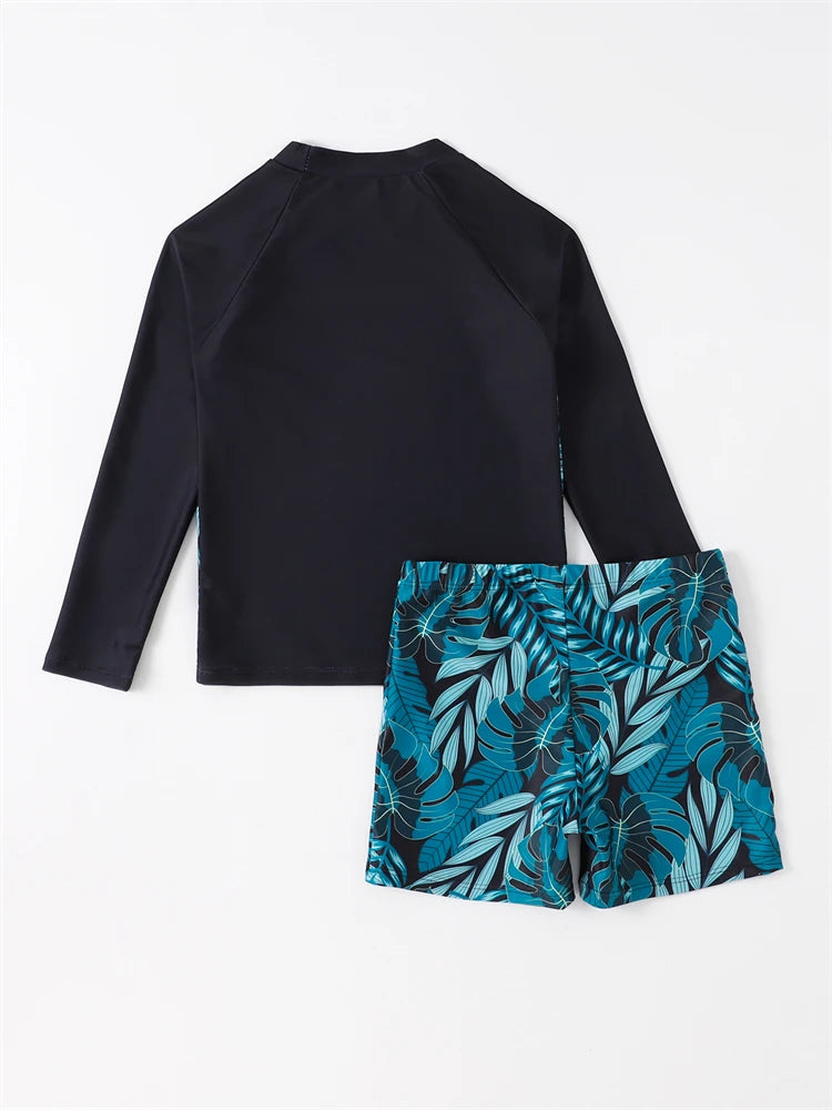 Boys Long Sleeve Swimwear | Stylish and Comfortable Beach Outfit