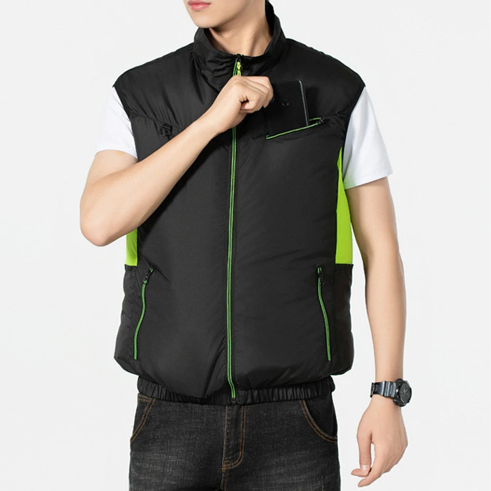 Cooling Fan Vest for Summer | Breathable Heat Resistant Jacket