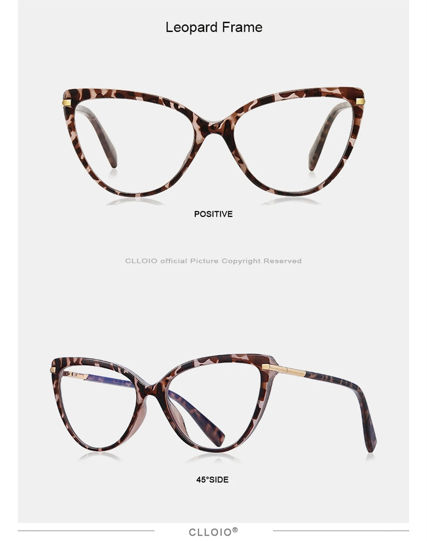 Stylish Cat Eye Reading Glasses | Anti Blue Light Protection