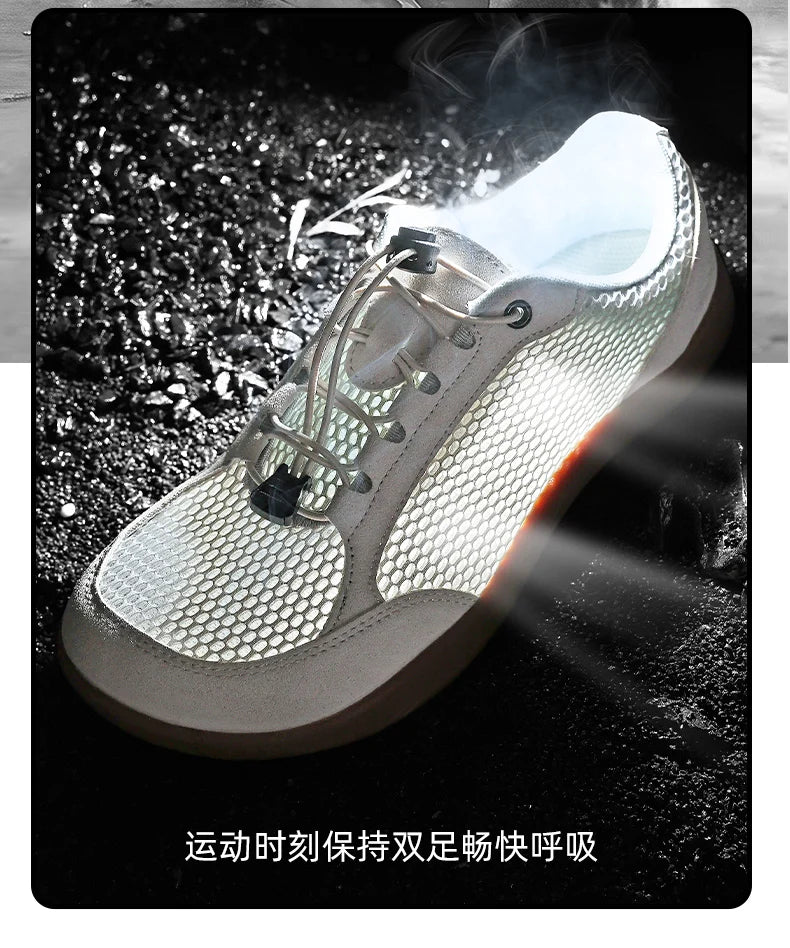 Wide Fit Casual Sports Shoes | Breathable Non-Slip Comfort