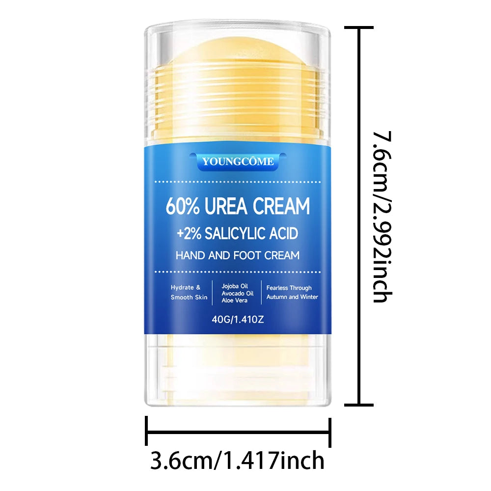 Deep Moisturizing Urea Cream with Salicylic Acid for Feet & Hands
