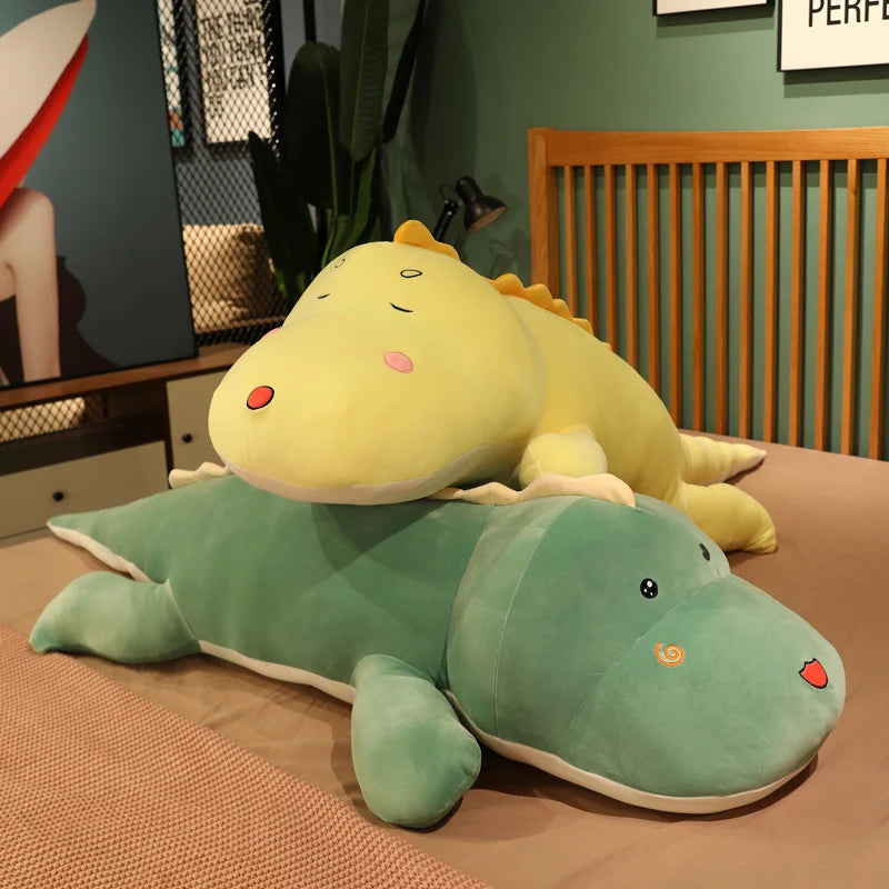 Cute Long Dinosaur Plush Toy | Soft Stuffed Doll for All Kids