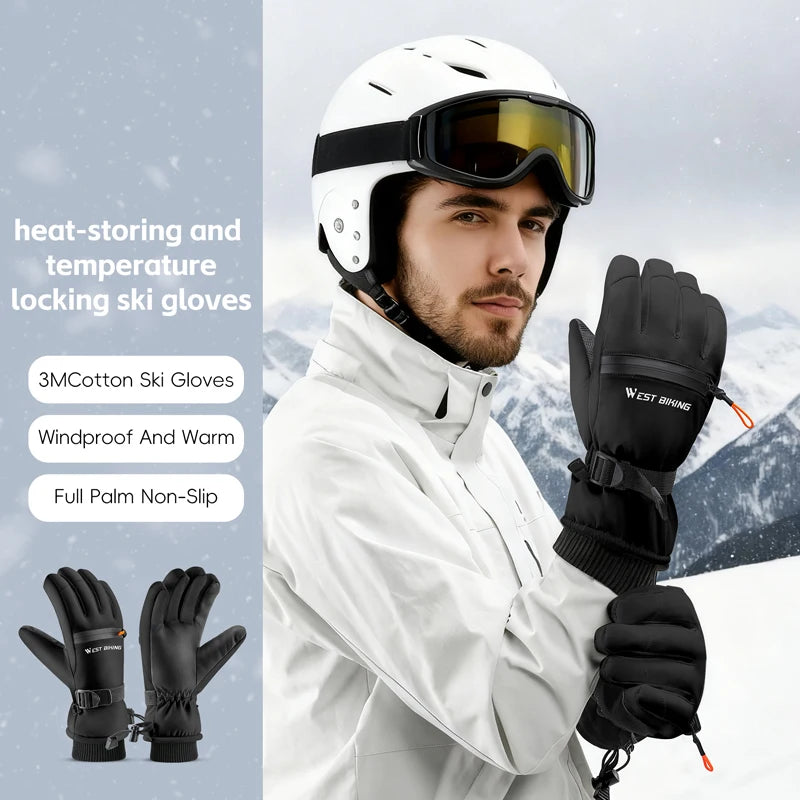 Guantes Térmicos de Motorista Impermeables de Invierno | Perfectos para Climas Fríos