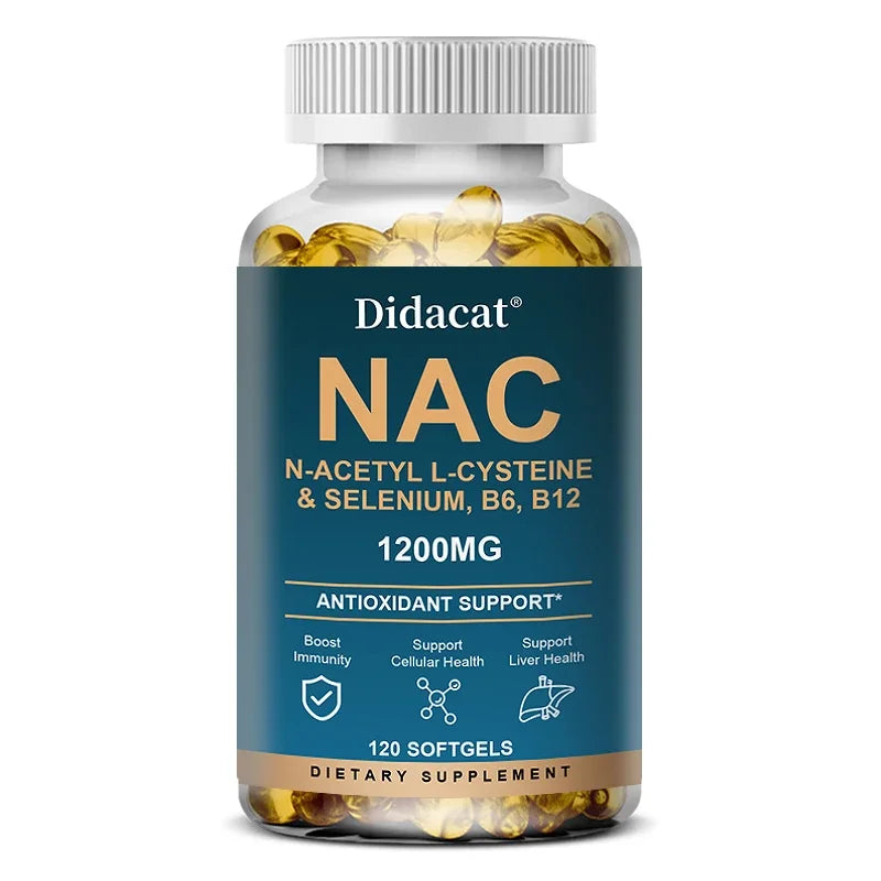 N-Acetyl-L-Cysteine Capsules 1200mg | Boost Health Naturally