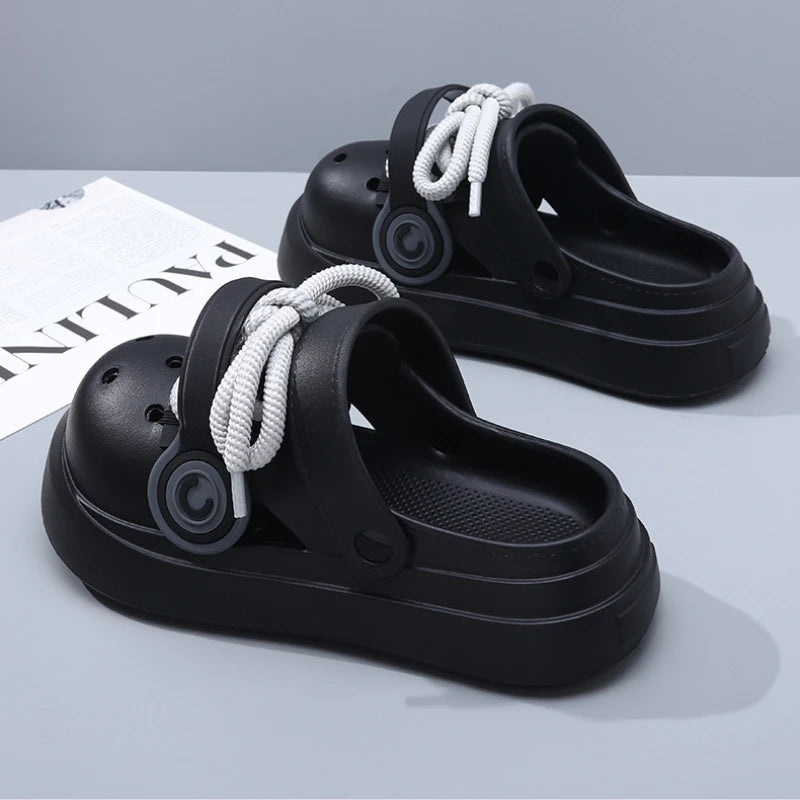 Stylish Women Summer Sandals | Comfortable Lace-Up Clogs for All